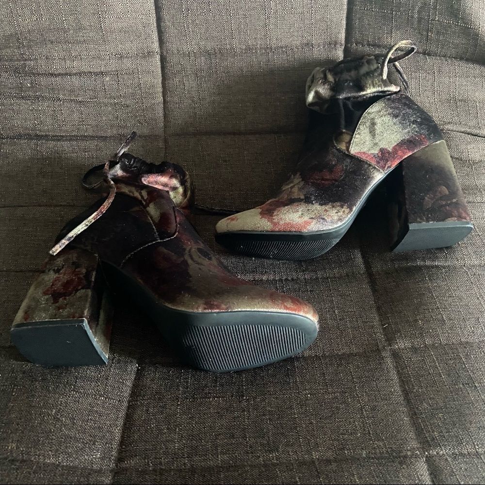 A NEW DAY Target Maria Multicolored Block Sock Booties - Picture 7 of 9